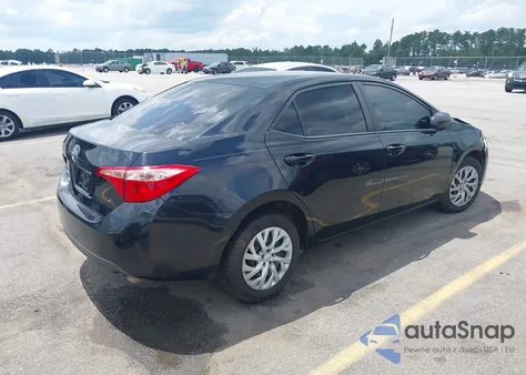 2017 Toyota Corolla Le из США, поврежденный, VIN 5YFBURHE9HP729066